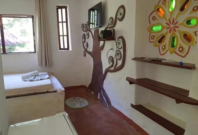 バルコニー付きスタンダードルーム, Imbassaí Pousada Hostel Lujimba