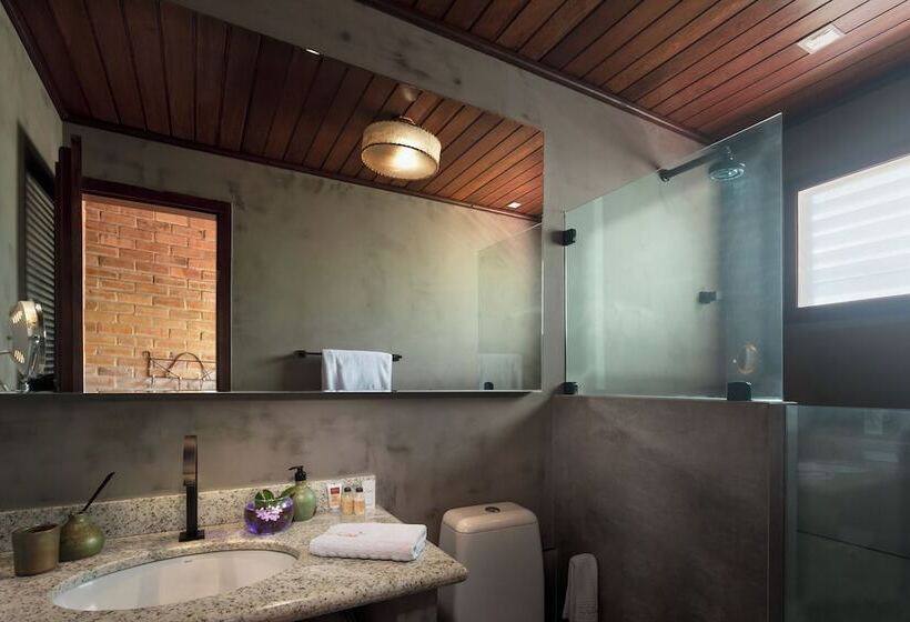 اتاق لوکس با چشمانداز باغ, Pousada Jeribá