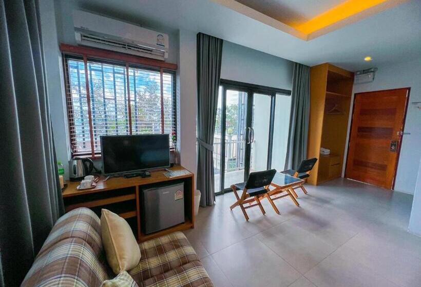 Номер Deluxe Вид на Море, White Sand Halal House Krabi