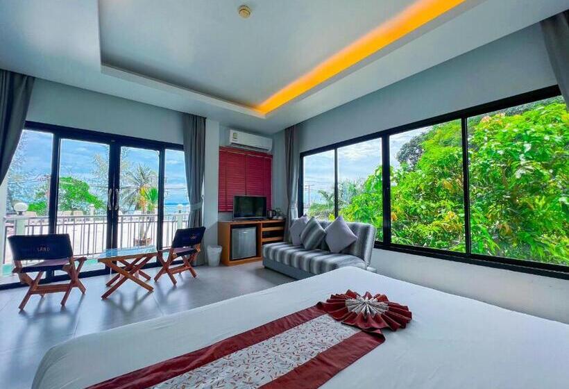 Номер Deluxe Вид на Море, White Sand Halal House Krabi