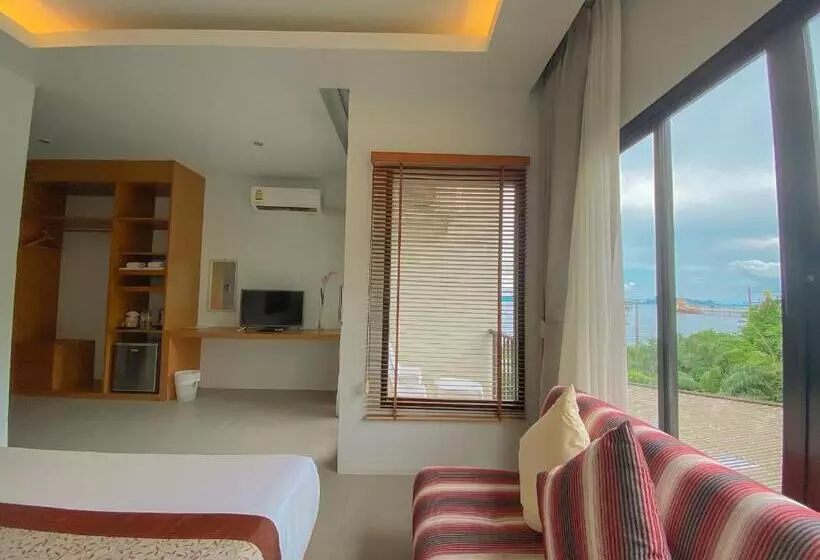 デラックスルーム, White Sand Halal House Krabi