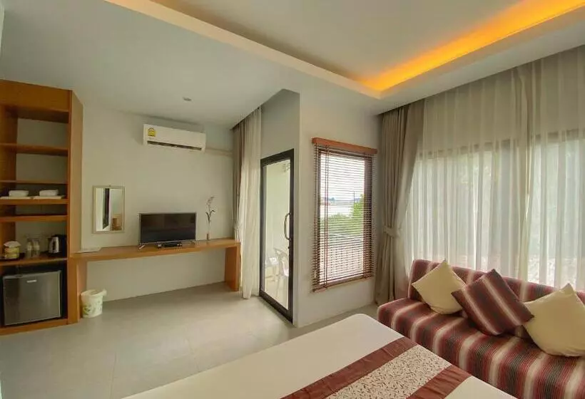 デラックスルーム, White Sand Halal House Krabi