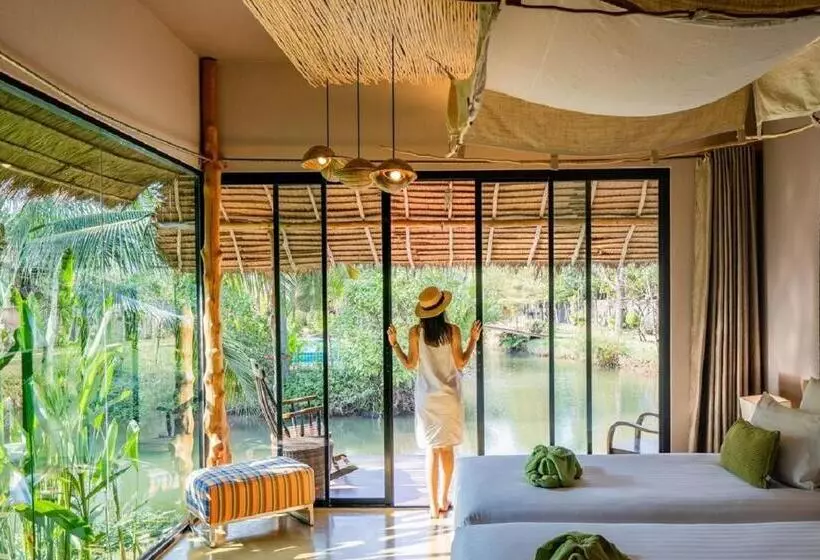 デラックスビラの１ベッドルーム, Asita Eco Resort