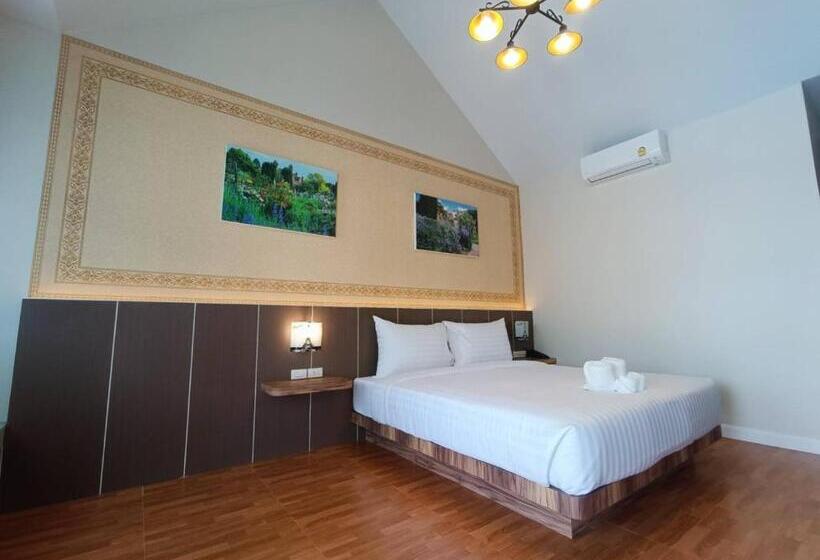 스탠다드 룸 풀장 전망, English Resotel : อิงลิช รีโซเทล