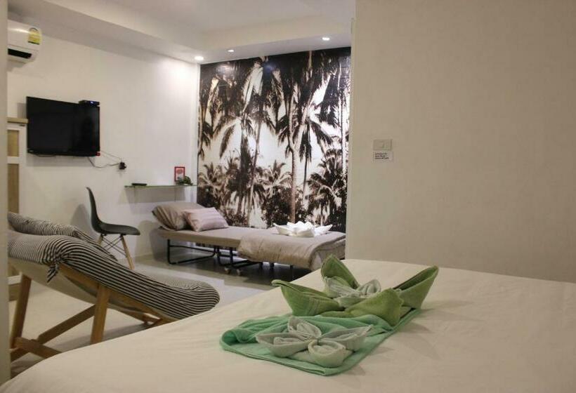 غرفة قياسية ثلاثية, 1715 House & Caff Resort, Phuket