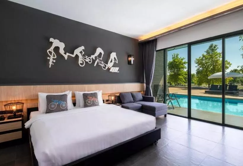 Deluxe-huone, The Velo S Hotel And Pumptrack