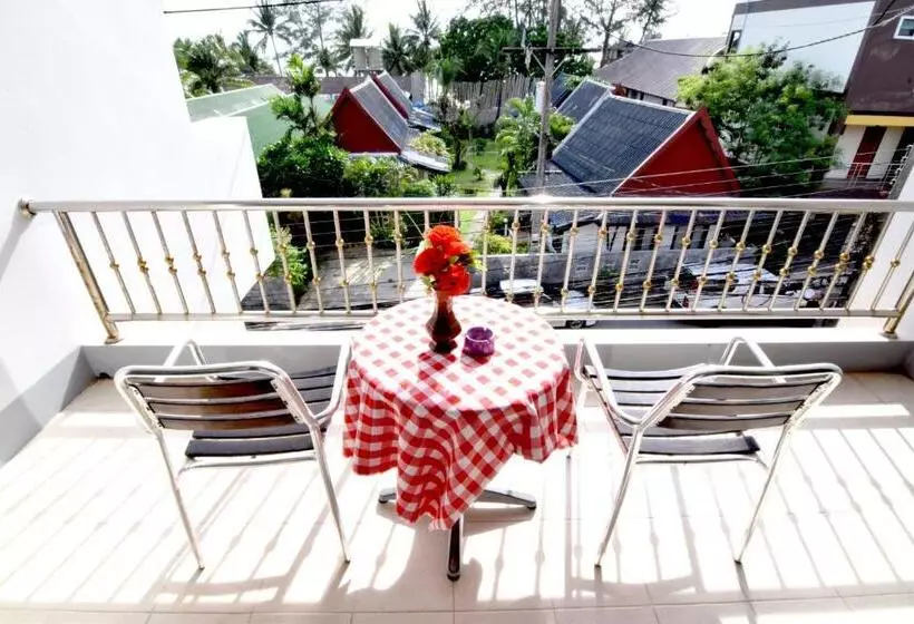 Deluxe-huone Merinäkymä, Deng S Kamala Beach Guesthouse