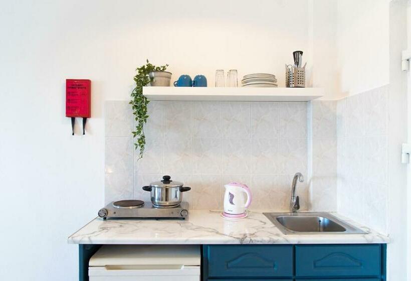 스탠다드 스튜디오 바다 전망, Ammos Apartments