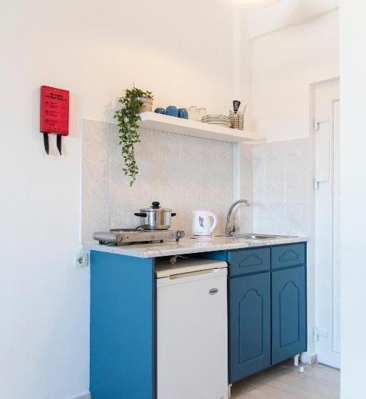 스탠다드 스튜디오 정원 전망, Ammos Apartments