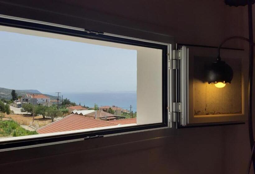 침실 2개 바다 전망 아파트, Casa De Blue Studios & Apartments