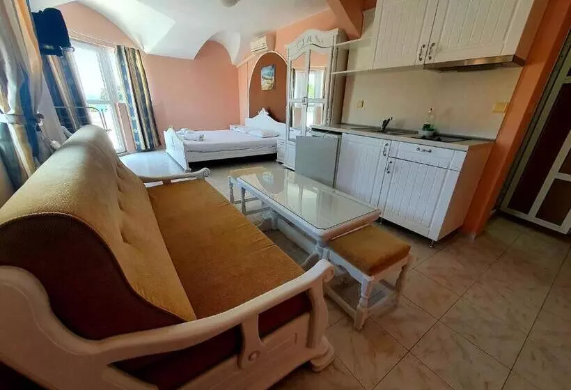 テラス付きスタンダードワンルーム, Family Hotel Paros 2