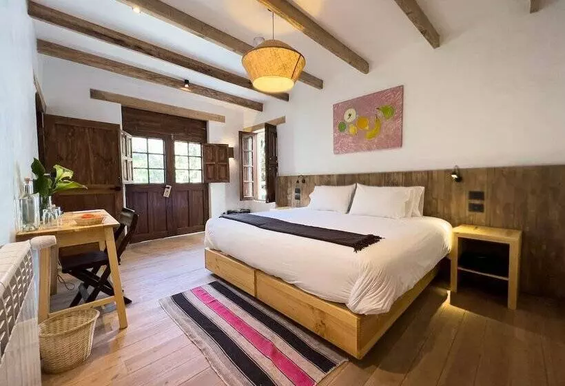 山の見えるスーペリアルーム, El Albergue Ollantaytambo