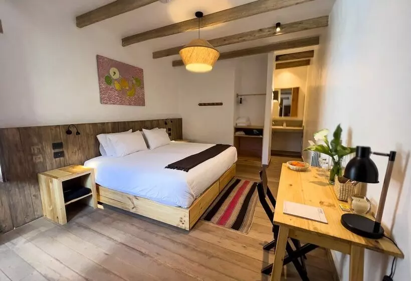 山の見えるスーペリアルーム, El Albergue Ollantaytambo