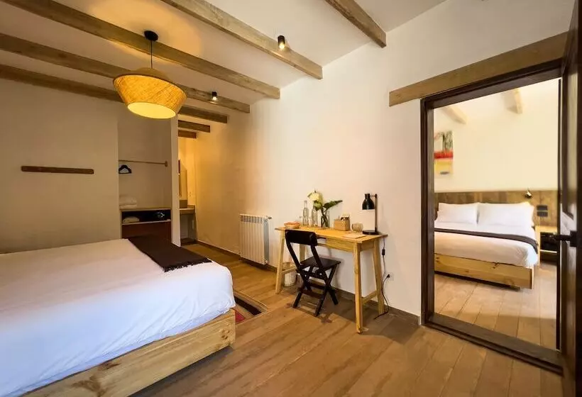 山の見えるスーペリアルーム, El Albergue Ollantaytambo
