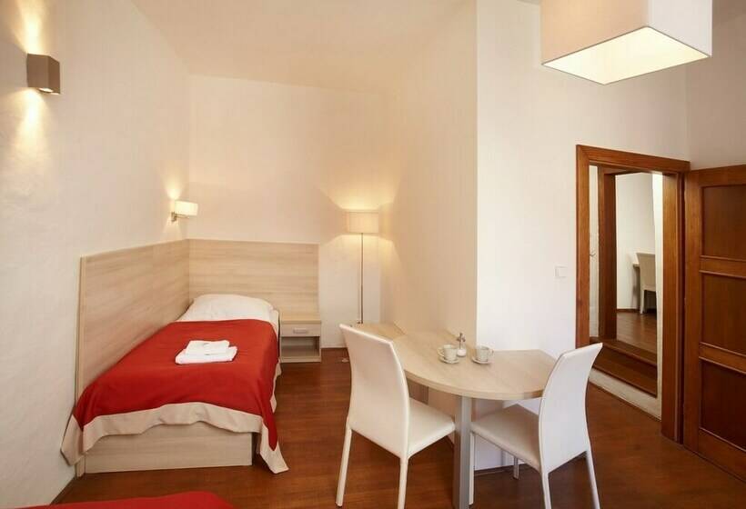 شقة غرفة نوم واحدة مزودة بشُرفة, Residence Muzeum Vltavinu