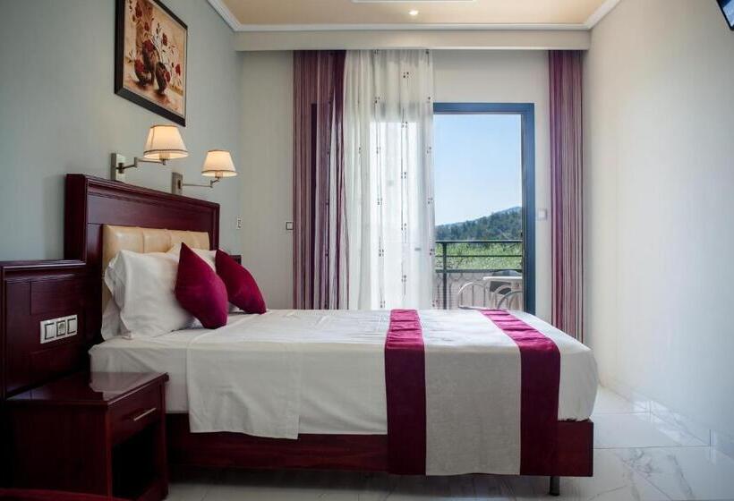 标准间侧面带海景, Villa Nisteri