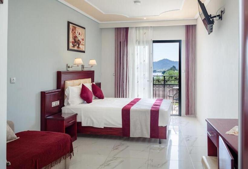 标准间侧面带海景, Villa Nisteri