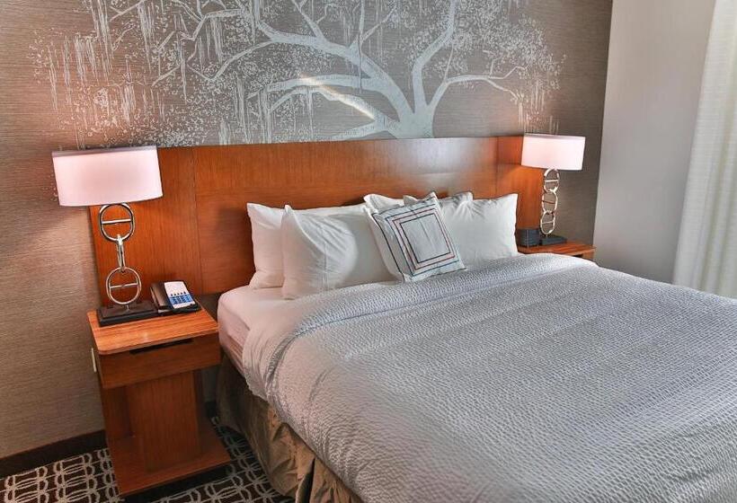 غرفة قياسية سرير كينج, Fairfield Inn & Suites By Marriott Savannah Midtown