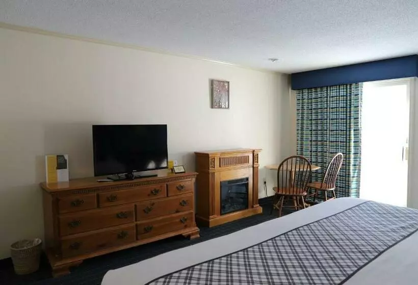 キングサイズベッドのスタンダードルーム, The Lodge At Jackson Village