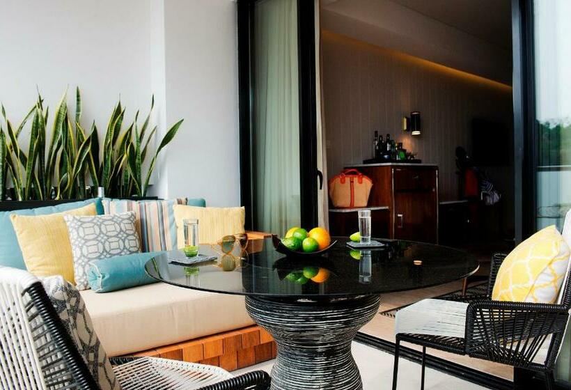 غرفة قياسية سرير كينج, Thompson Playa Del Carmen Beach House, By Hyatt