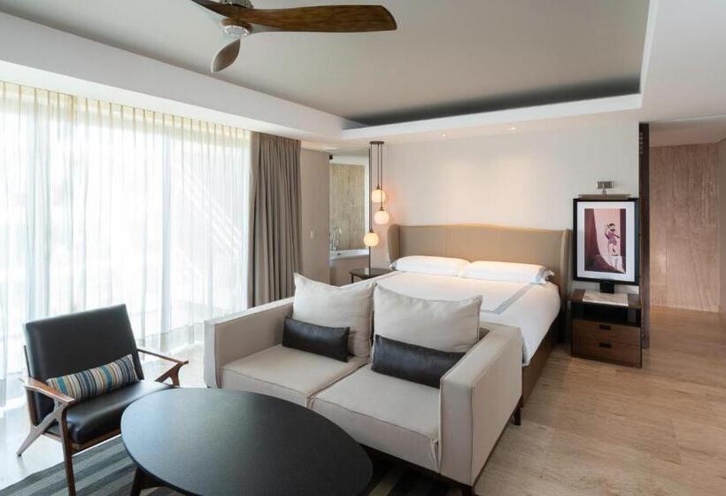 غرفة قياسية سرير كينج, Thompson Playa Del Carmen Beach House, By Hyatt