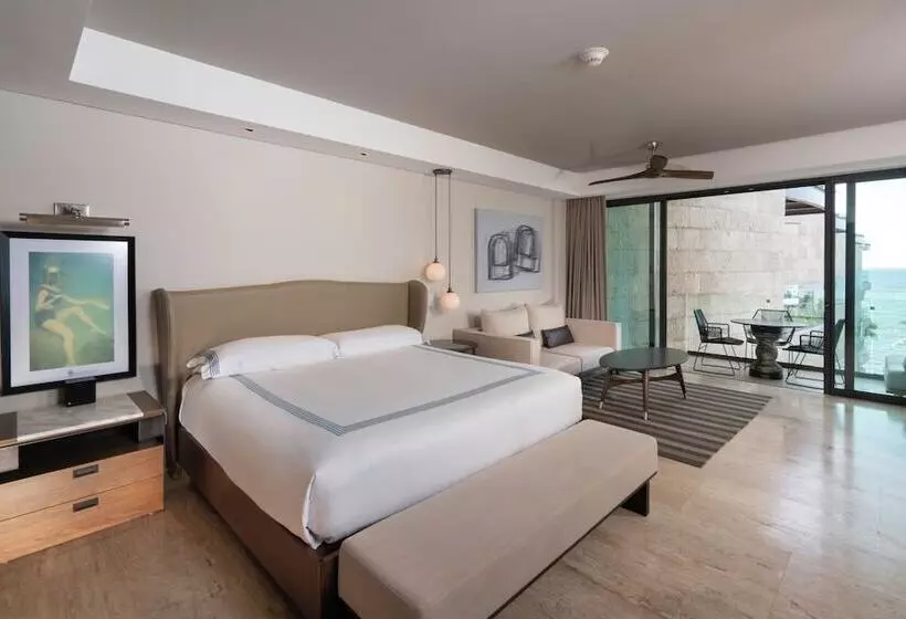 ダブルベッドスタンダードルーム, Thompson Playa Del Carmen Beach House, By Hyatt