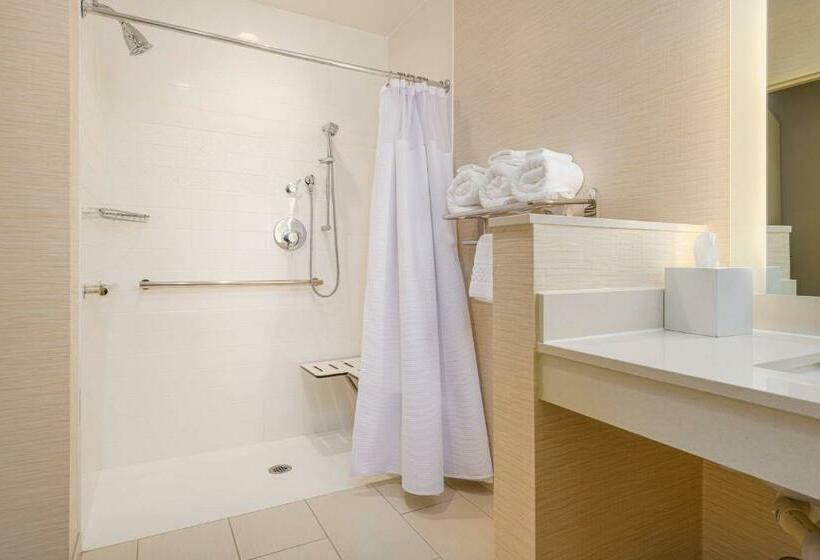 اتاق استاندارد با تخت بزرگ, Fairfield Inn & Suites By Marriott Raleigh Cary