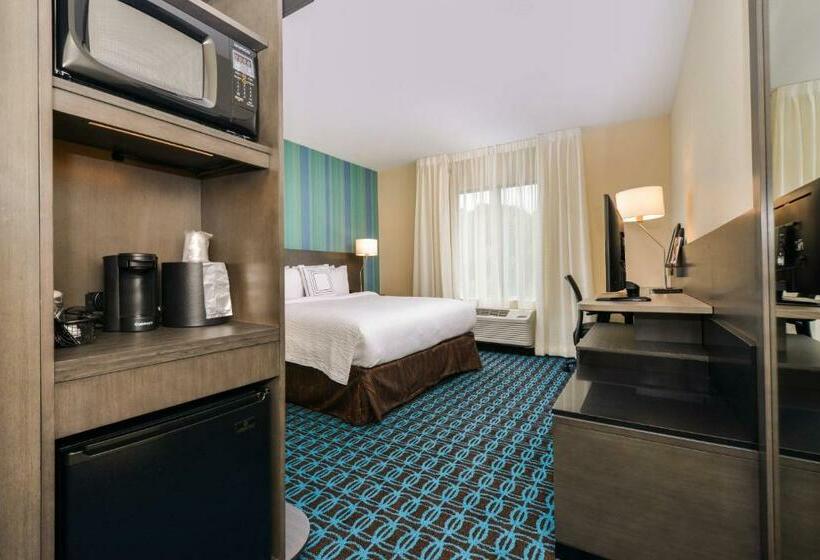 اتاق استاندارد با تخت بزرگ, Fairfield Inn & Suites By Marriott Raleigh Cary