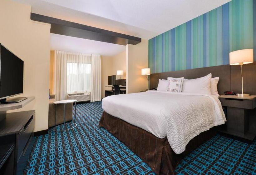 سوئیت با تخت بزرگ, Fairfield Inn & Suites By Marriott Raleigh Cary