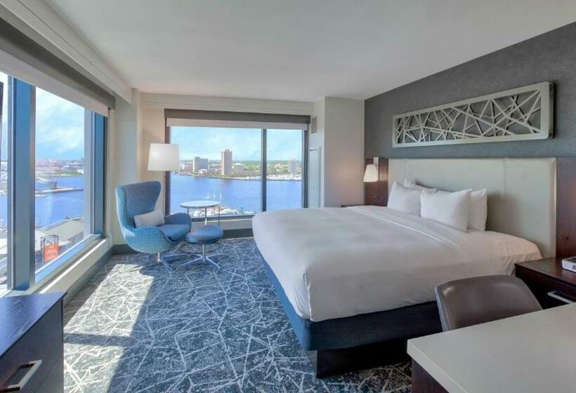 스탠다드 룸 킹사이즈 침대, Hilton Norfolk The Main