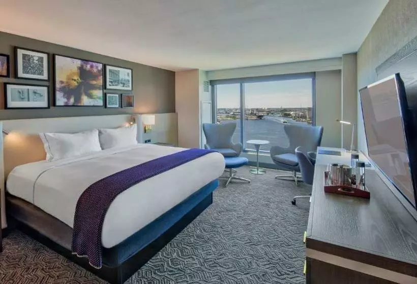 キングサイズベッドのエクゼクティブルーム, Hilton Norfolk The Main