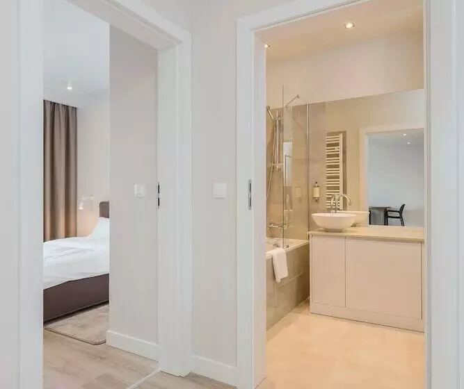 １ベッドルームのスーペリアアパートメント, Platinum Residence Mokotów