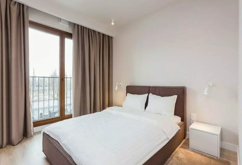 １ベッドルームのスーペリアアパートメント, Platinum Residence Mokotów