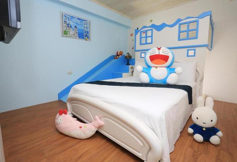 اتاق استاندارد چهار تخته, Yilan Homeland B&b