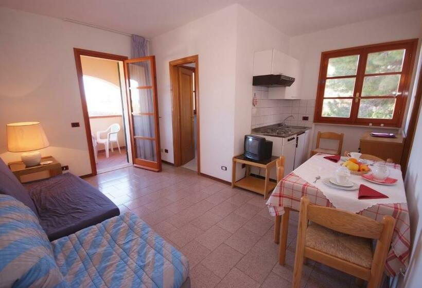 Апартаменты 1 Спальня, Residence Il Gabbiano Azzurro