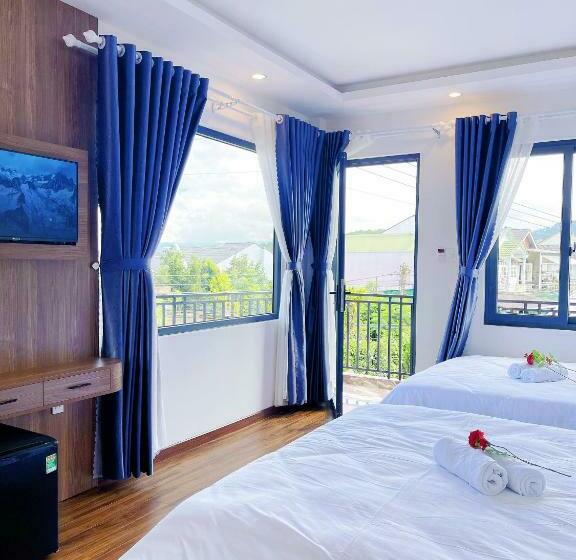 اتاق استاندارد با چشمانداز شهر, Chill Villa And Coffe Da Lat