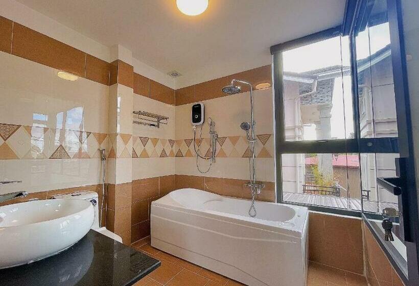 اتاق استاندارد با چشمانداز شهر, Chill Villa And Coffe Da Lat