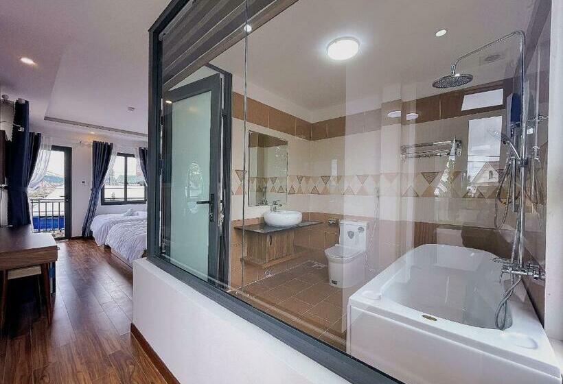 اتاق استاندارد با چشمانداز شهر, Chill Villa And Coffe Da Lat