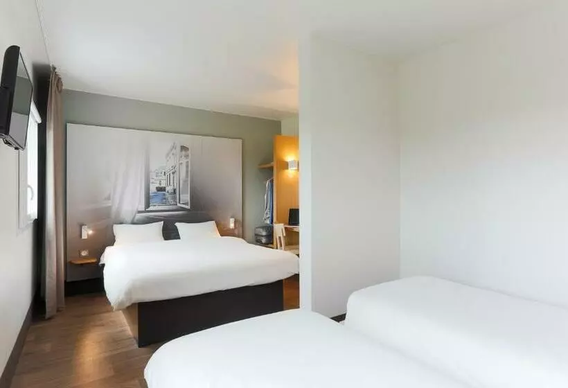 スタンダード４人部屋, B&b Hotel Valenciennes Marly