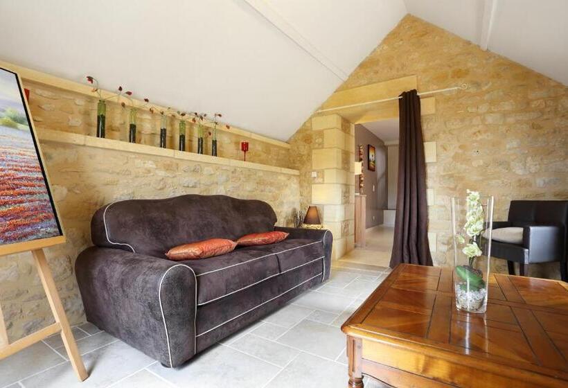 스탠다드 룸 킹사이즈 침대, Domaine De Campagnac   Spa & Sauna