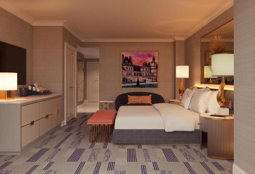 스탠다드 룸 킹사이즈 침대, Fontainebleau Las Vegas