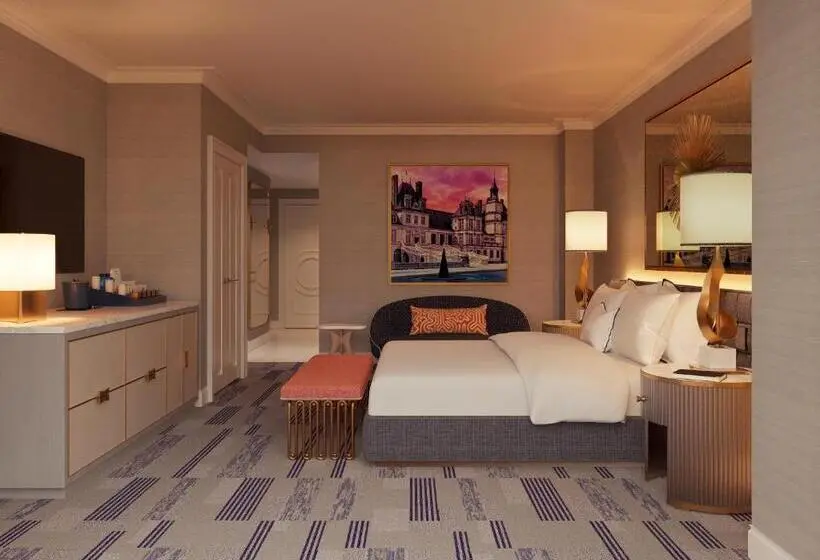 キングサイズベッドのスタンダードルーム, Fontainebleau Las Vegas