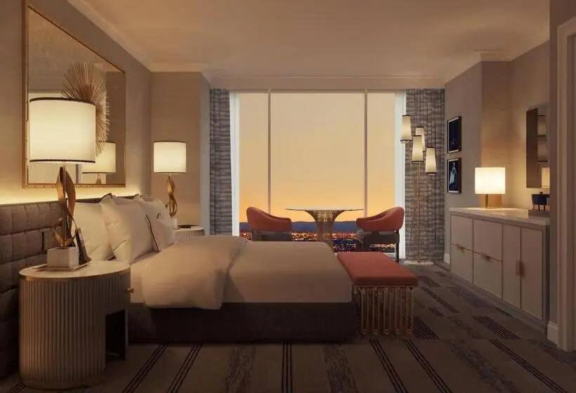 キングサイズベッドのスタンダードルーム, Fontainebleau Las Vegas