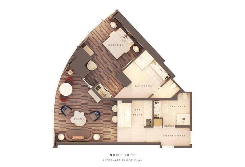 전망 스위트, Fontainebleau Las Vegas