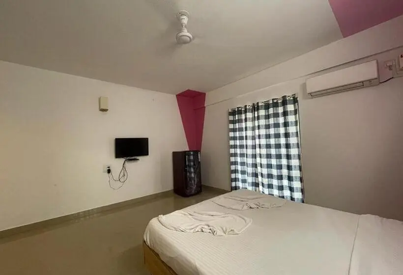 اتاق استاندارد با بالکن, Priti Guest House Calangute Beach