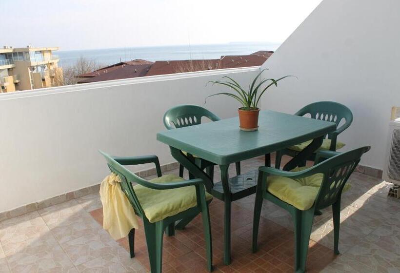 דירת חדר נוף לים, семеен хотел идън