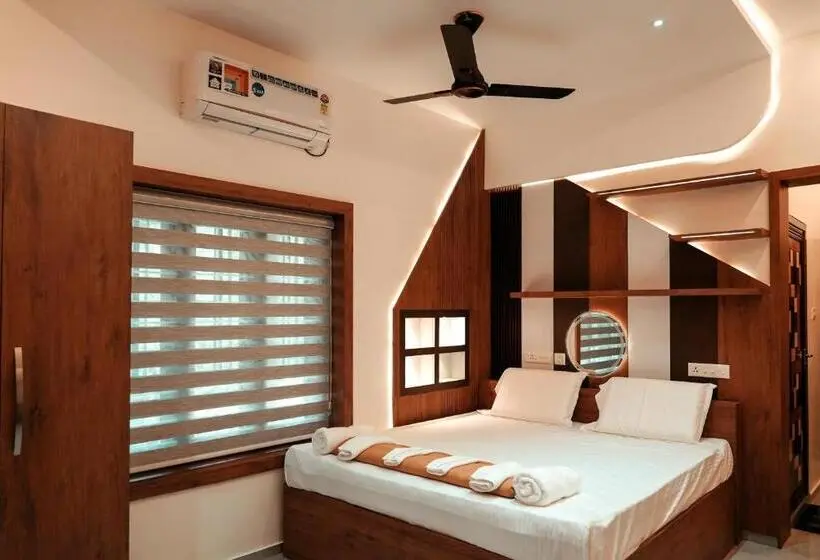 デラックスルーム, Kalloos Island Backwater Resort