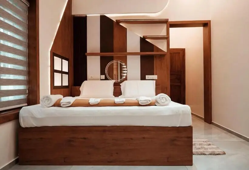 デラックスルーム, Kalloos Island Backwater Resort