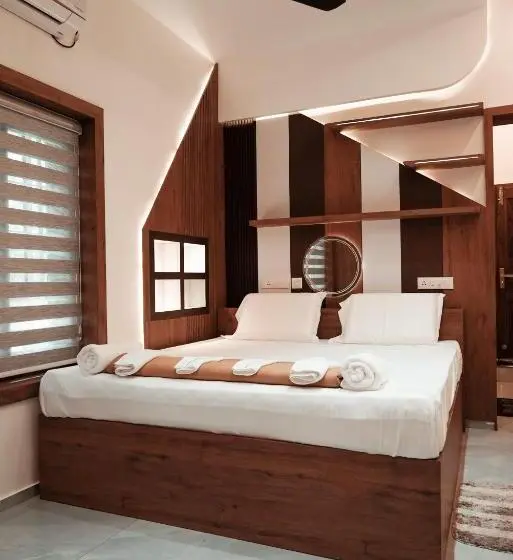 デラックスルーム, Kalloos Island Backwater Resort