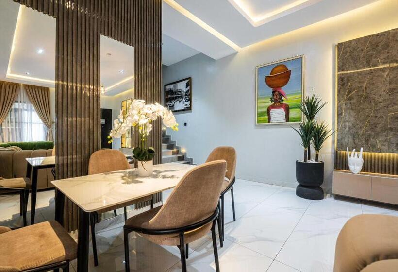 آپارتمان 1 خوابه با بالکن, George Residence, Parkview Ikoyi